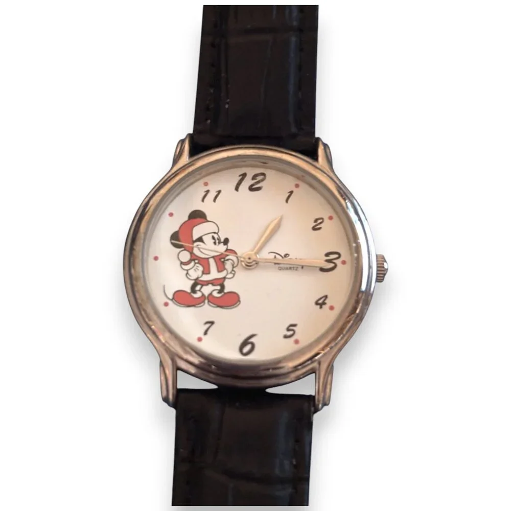 Disney special edition collection‎ series Retired Santa Claus Mickey Mouse watch